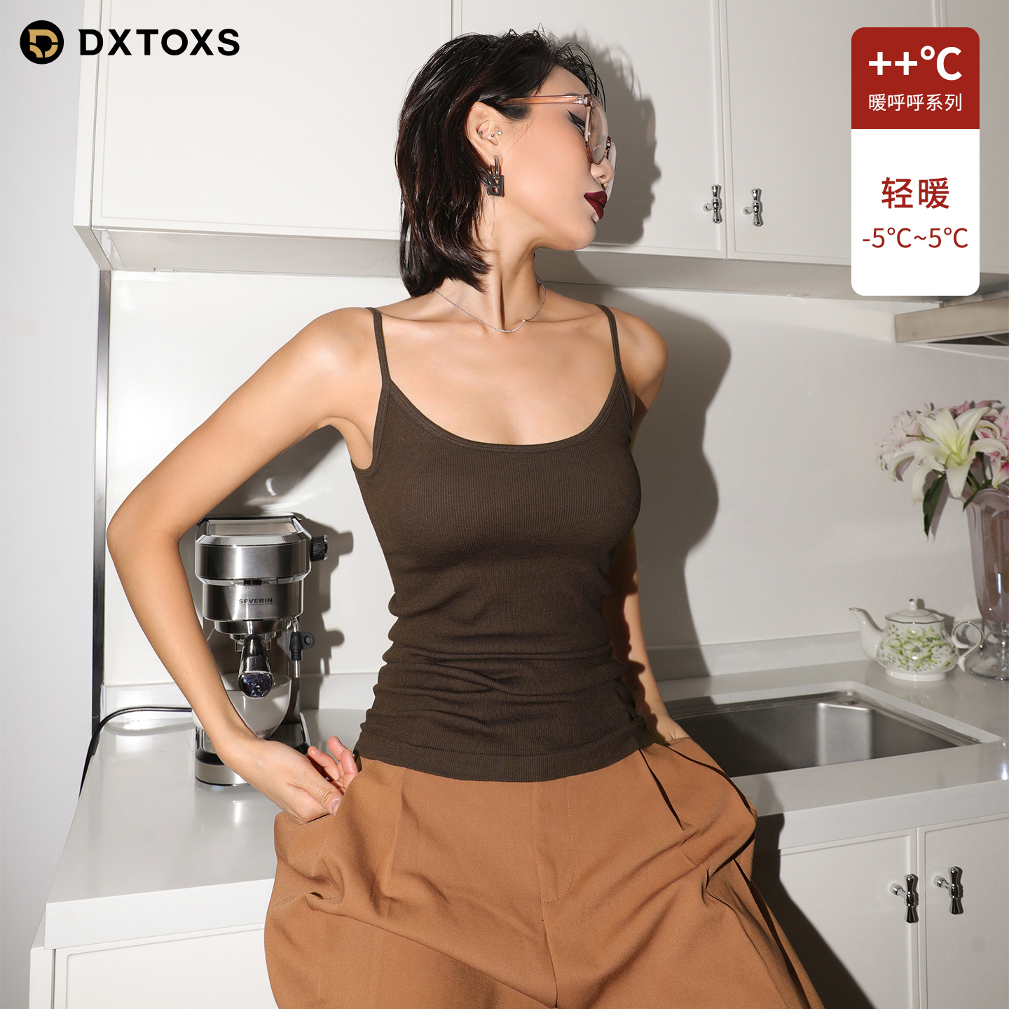 保暖背心女款带胸垫2025新款爆款