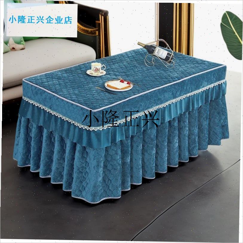 l罩新款烤c火罩加绒加厚烤火被子取暖炉桌罩烤火桌子罩套长方形