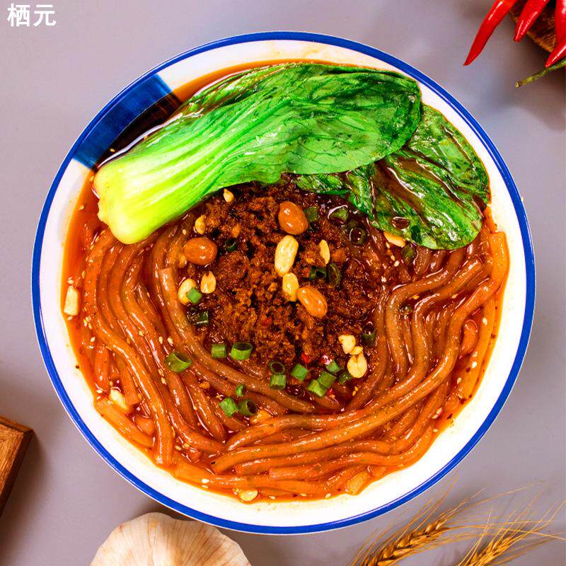 雅叔重庆杂酱酸辣粉321g大份量