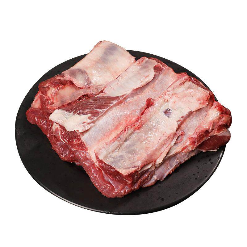 科尔沁原切牛肋条新鲜胸部肋条牛腹肉1500g牛肉牛腩顺丰包邮