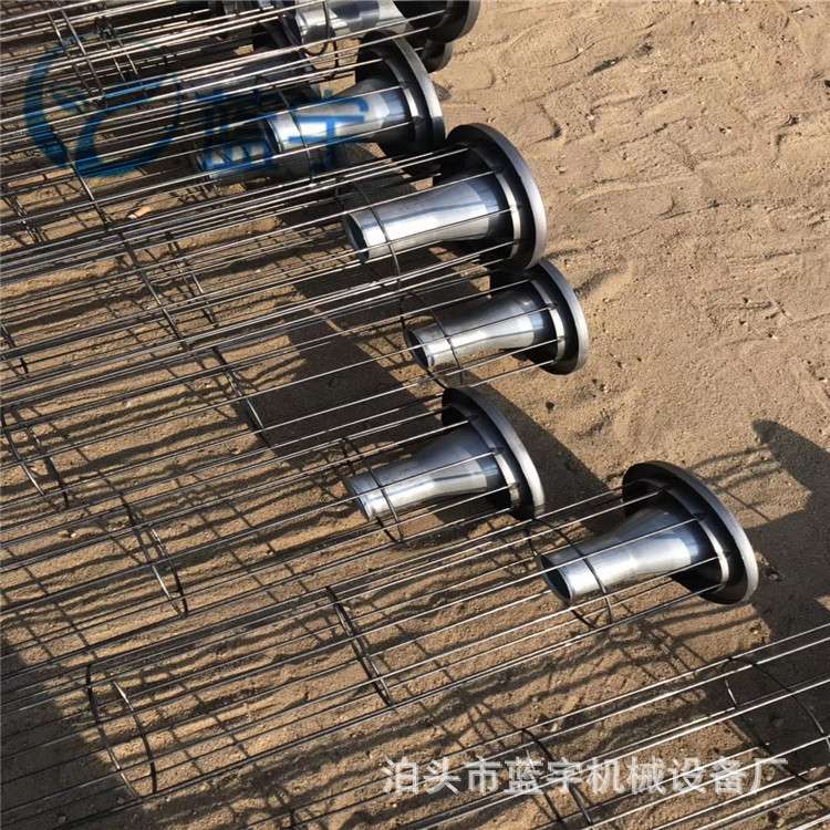 内角星骨架不锈钢袋笼褶皱式袋笼120*1950袋笼除尘器弹簧骨架滤笼