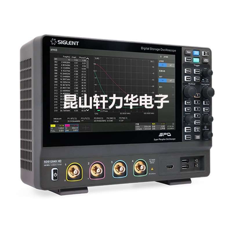 鼎阳SIGLENT SDS1202X HD二通道200M数字示波器2G采样率触摸屏