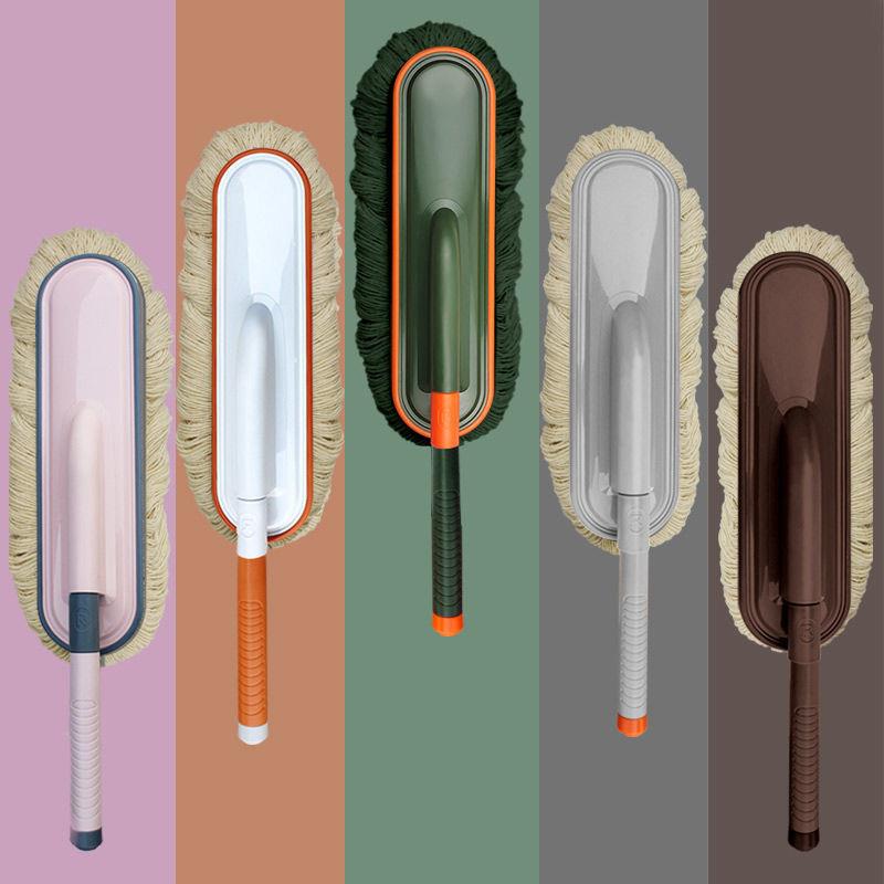 汽车擦车拖把除尘掸子车用扫雪刷子扫车灰尘掸子蜡刷专用蜡拖