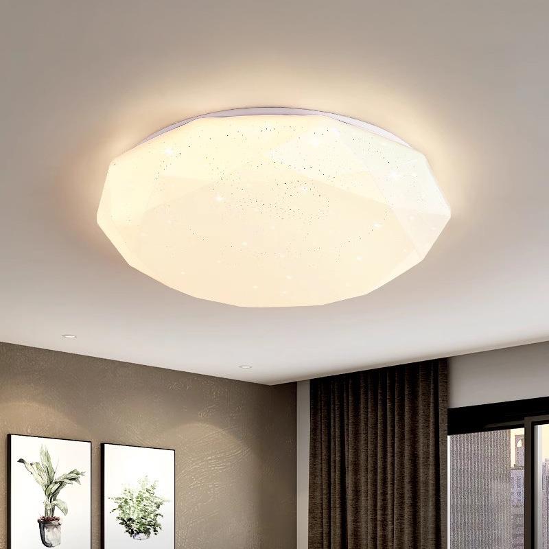 繁星卧室吸顶灯美式客厅走廊吊灯过道主卧新款阳台法式奶油风灯具