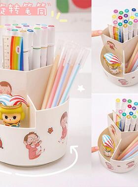 极速arge Capacit Cute Pen Holder DEyesk Aclcessories Penc203
