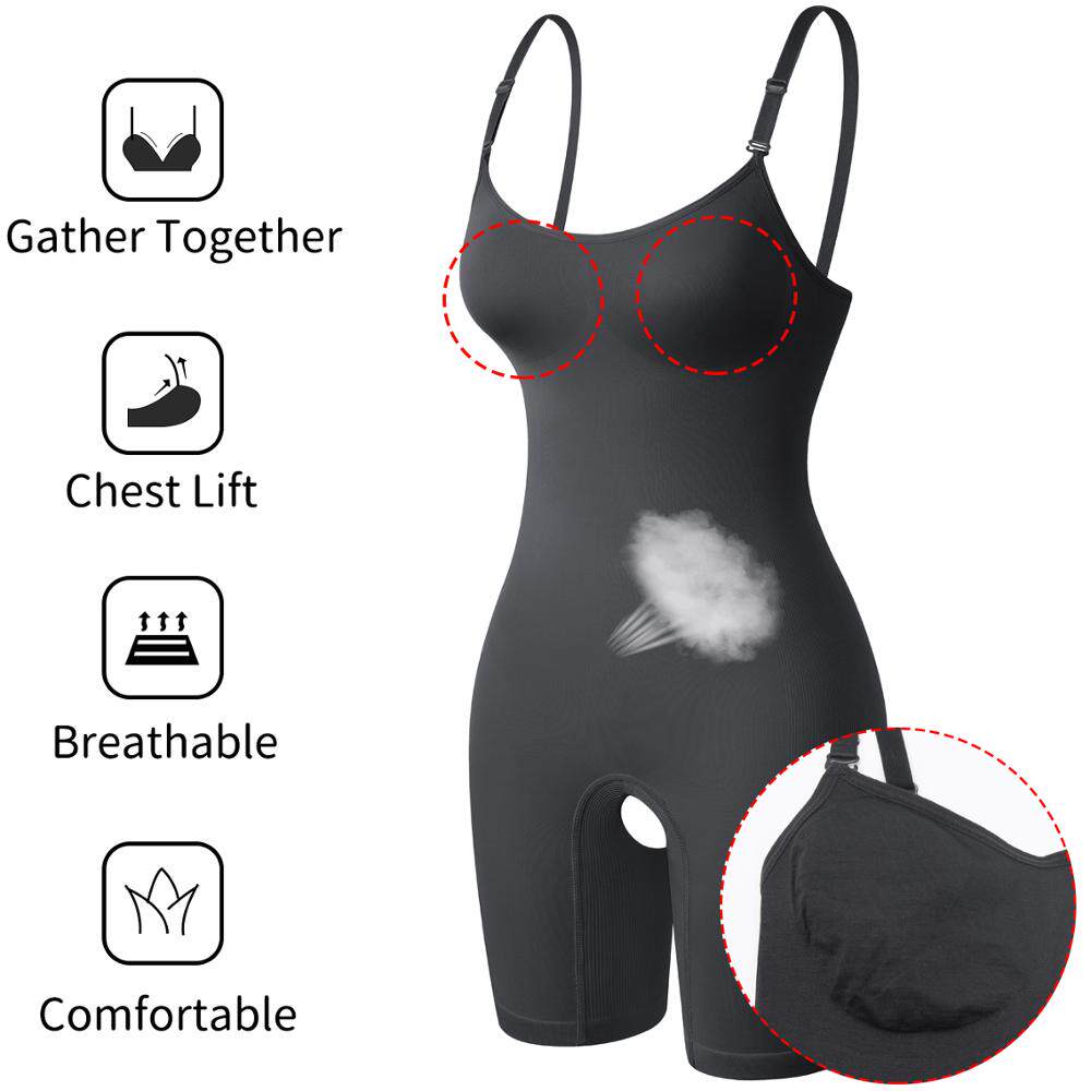 新品Bodysuit Shapewear Womven Full Body Shaper Tummy Control