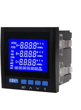 极速智能三相多功能数显仪表SPC194Z-2S4  SPC194Z-2S9  SPC.194Z