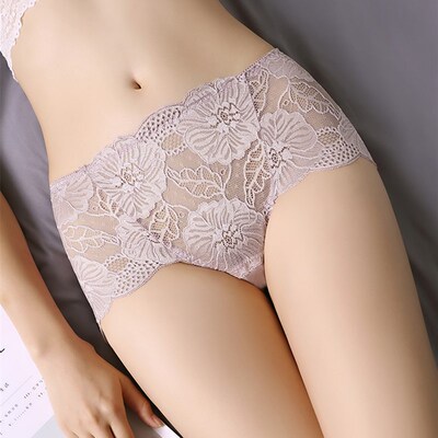 新品Pack of 4 Ladies Lace Strings Lingerie Thongs PaXck Unde