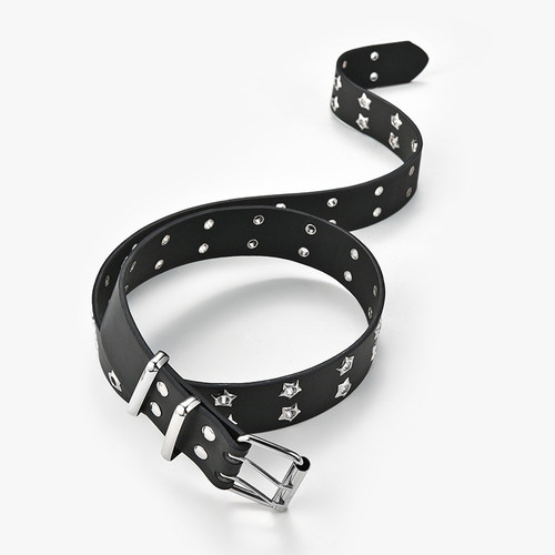 极速2023 Wogmen Star Eye Rivet Belt Double Star Eyelet Gromm