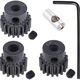 极速Hobbypark Metal Steel Pinion GeaGr Set 0.8 Metric 32 Pit