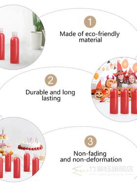 极速30pcs TransparmenEt cPlasti mptey Dispnser Bottles Bever