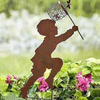 极速Cute Silhouette Garden Yard DecFor Mother's Day G