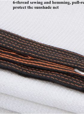 极速White Anti-UV HDPE Shading Net Camping Tent Awning. Tarp