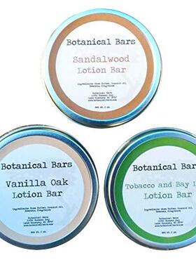 极速Mens Lotion Bar Set - x3 Lotion Bars 1oz Each - Sandalw