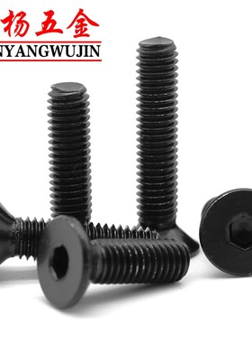 极速M6M8M10平机304不锈钢黑色内六角螺丝沉头螺钉*10xS20x30x40x