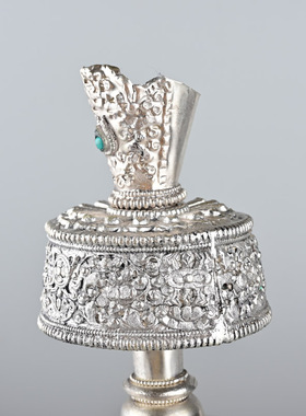 极速铜鎏银 净水壶 藏传s供奉贲巴壶雕花款家用尼泊尔工艺密宗用