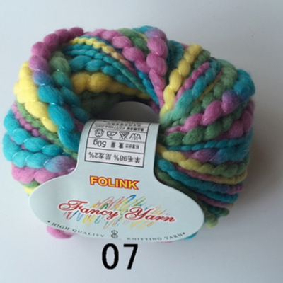 极速Coarse Cashkmere Yarn Colour Thick Wool Hand Knitting Fi