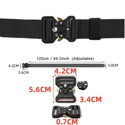 极速Men Belt  Outdoor Hunting TacDtical Belt Multi-Function