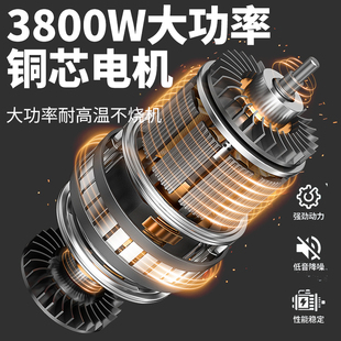 极速无尘锯木工专用台锯单锯石膏板切割I机倒装电锯多功能吸尘管