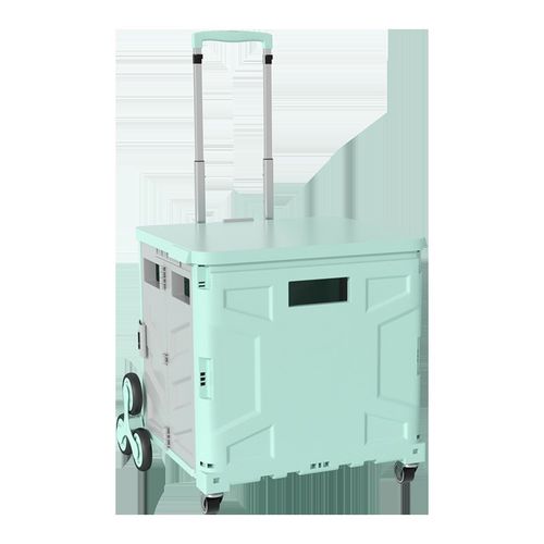 极速Shoppieng cart climbing stairs grocery cart folding trol