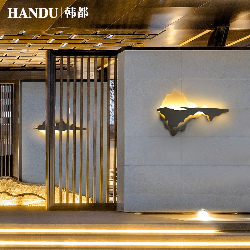韩都户外壁灯防水楼梯过道外墙壁灯庭院壁灯阳台壁灯门厅装饰壁灯