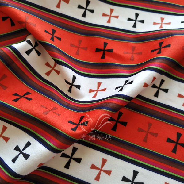 藏族氆氇 藏式服装布料 藏族布料 民族风桌布 桌旗 酒吧餐厅桌布