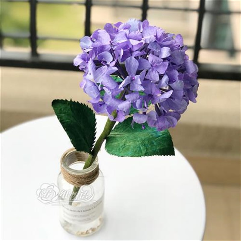 浮染纸绣球花材料包 纸花DIYC纸艺 劳技课学习套件 4朵/套