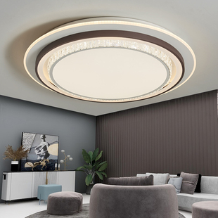 led吸顶灯 现代简约客厅灯家用轻奢卧室灯2021年新款80cm圆形大灯