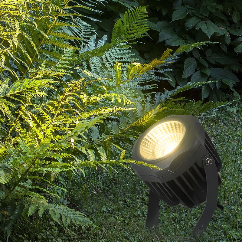 户外射灯防水照树灯超亮草坪射灯leFd投光灯绿化室外庭院灯景观灯