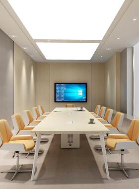 HYZ-17上海办公洽家谈具 会议桌桌 简约现代 长条员工培训桌办公