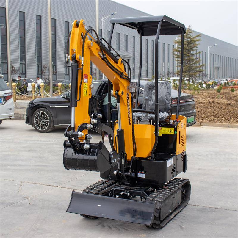 HT10B履挖10B履带掘机 1吨挖机r海运木箱出口带 迷你Eaxcvato农用