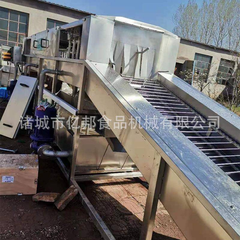商用自动周压转全714箱鸡蛋高筐洗筐机 鸡笼温高清洗机