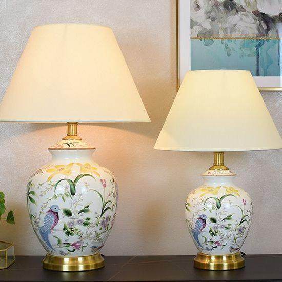 美式北欧全铜花鸟陶瓷台灯客厅沙发角几家用装饰灯卧室床头花瓶灯,农机/农具/农膜,播种栽苗器/地膜机,淘宝优惠券,粉丝福利购,淘宝优惠卷