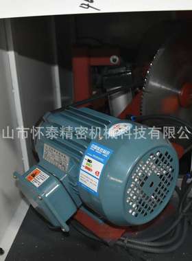 HT45度全铝衣柜门护角一体机45°双切角锯双头锯355双头锯切角机