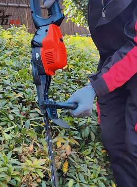 凯姿KZ600双刃款电动无刷绿篱机 园林充电式中型修剪机篱笆修剪机