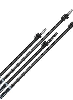 滚筒刷伸缩加长杆 欧式美式卡扣螺纹杆子40083