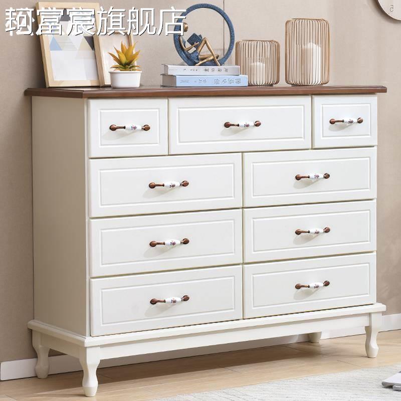 珂富宸五斗 柜 简约现代卧室收 纳 柜 子储物 柜 抽屉式五斗橱 桌子整装美式斗 柜摆件饰品垫垫