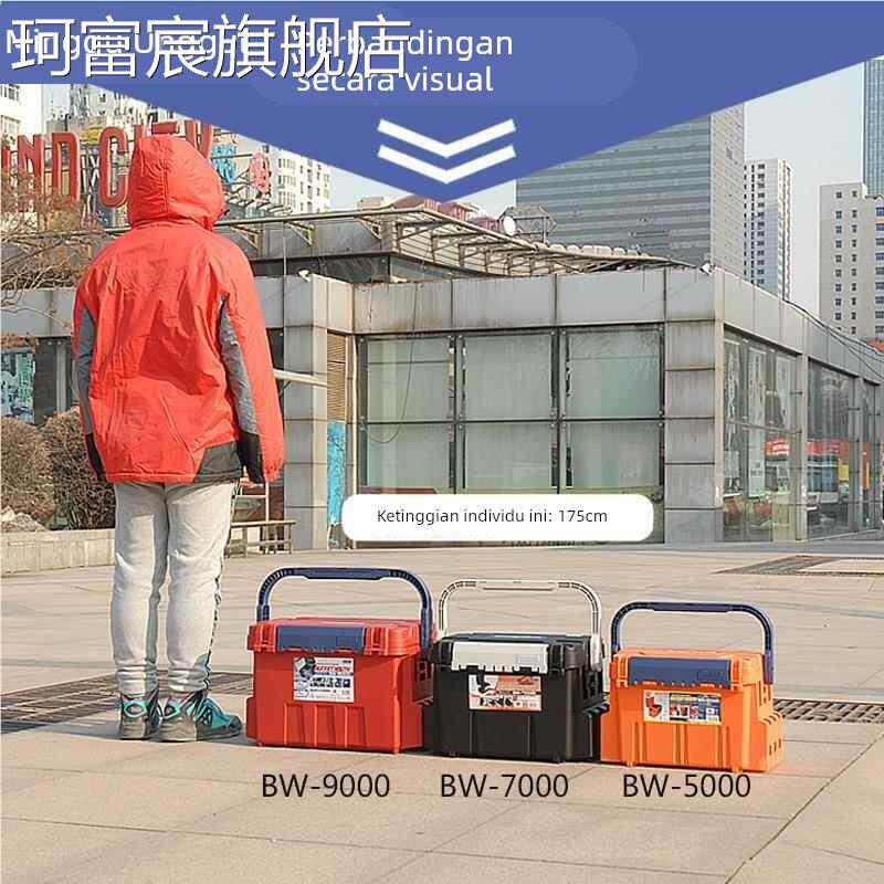 珂富宸日本进口MEIHO明邦(名邦)BM-9000/7000/5000路亚盒多功能钓鱼箱摆件饰品床笠拉车盖布