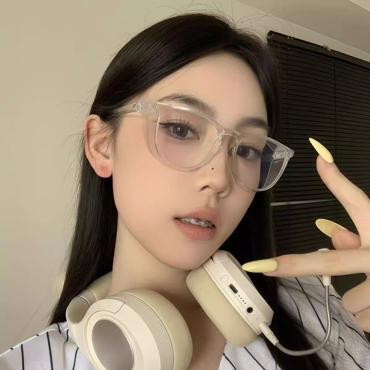 防花粉过敏眼镜女大脸显瘦超轻防雾防风沙户外出行骑行护目镜