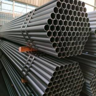 Q195薄壁圆管冷拉空心圆管厂家黑退焊管76*1.2薄壁钢管