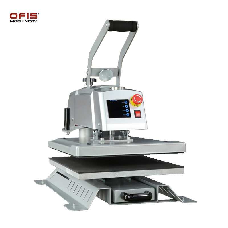 T恤压烫机CH2110磁性摇头半自动烫画机 40*50cm可抽拉热转印设备