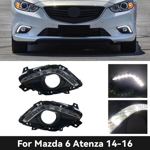 适用于14-16款阿特兹日行灯Mazda Atenza daytime running light