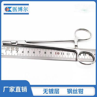 宠物骨科钢丝结扎钳 16cm紧丝钳 宠物骨科剪钢丝大钳子钢丝钳