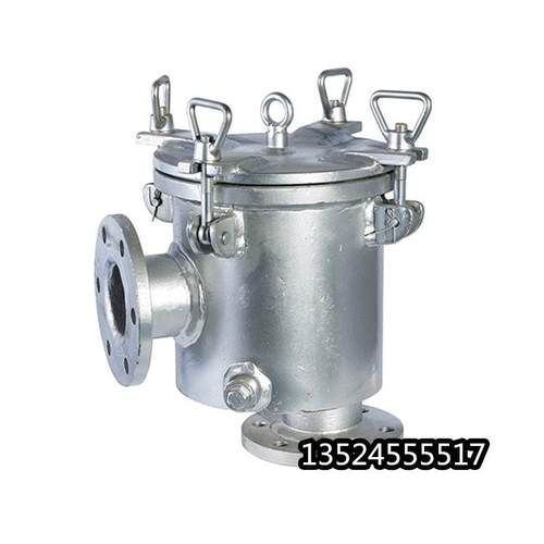 船用铸铁铸钢泥箱直角直通滤器CB/T3198-1994