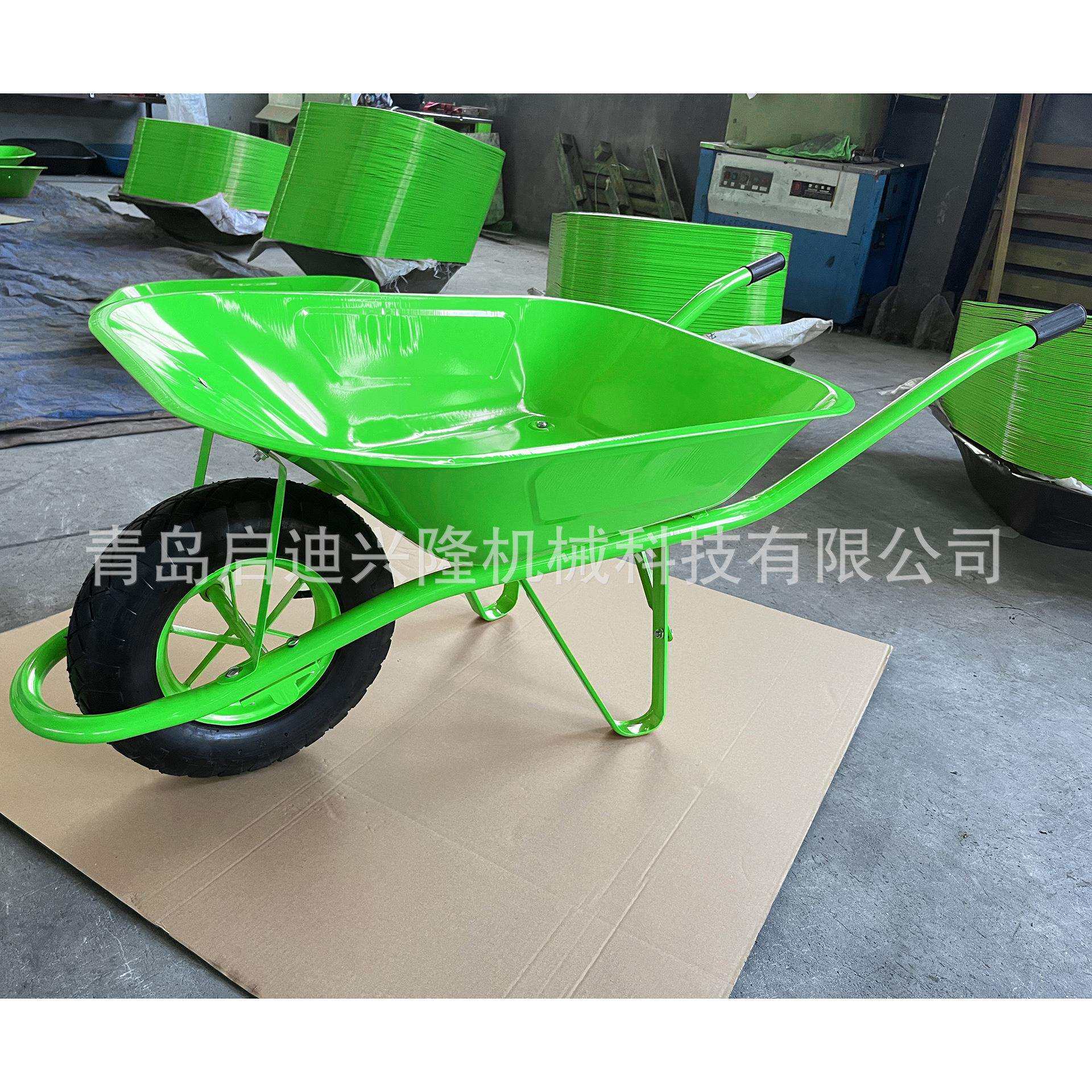 WB6400非洲款式独轮手推车建筑工地果园花园仓储物流工具车搬运