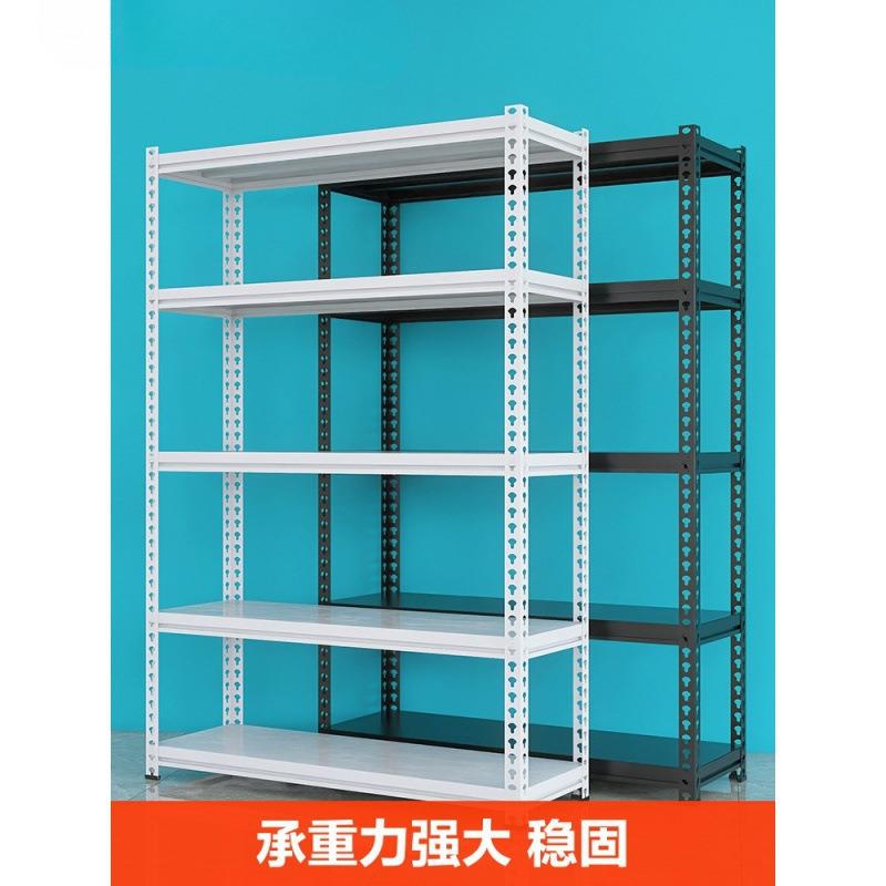 置物架多层角钢货架展示架家用仓储超市储物铁架承重二层货价移动
