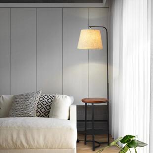 北欧简约现代创意落地灯客厅茶几立地灯日式坐地台灯卧室床头地灯