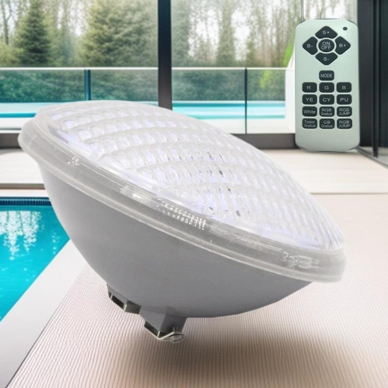 PAR56水底灯 嵌入式泳池灯光源 水下灯RGB水池灯 12W 18W 36W54W