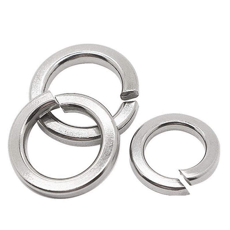 201不锈钢弹簧垫圈弹垫 防松防滑华司开口弹性垫片挡圈弹垫