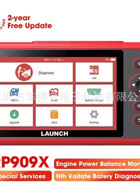 元征LAUNCH X431 CRP909X Full System Scan Tool汽车诊断全球版